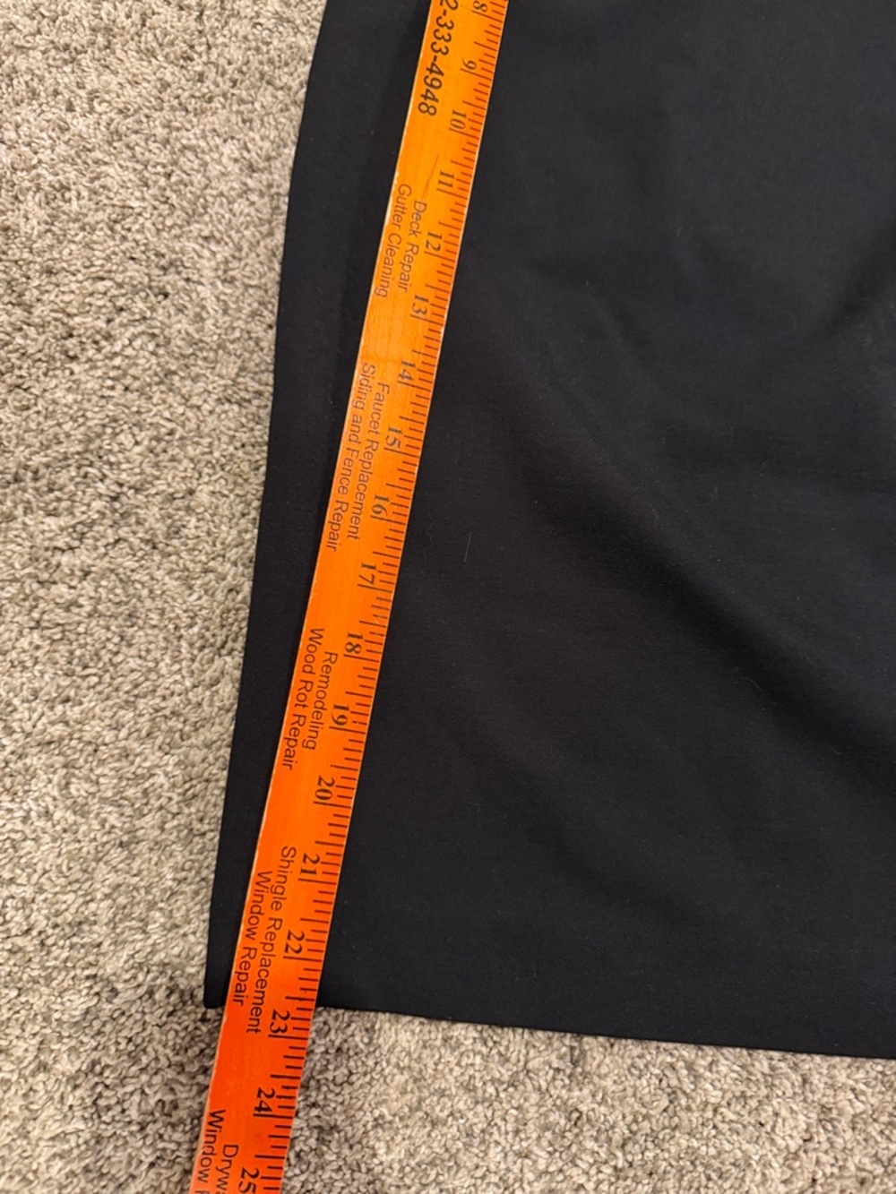 Ann Taylor Classic Black Women's Skirt - Sleek Pencil Style - Picture 6 of 6